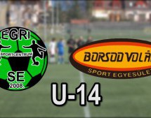 NB II. bajnoki mérkőzés – Borsod Volán – ESSE U14 1 : 3